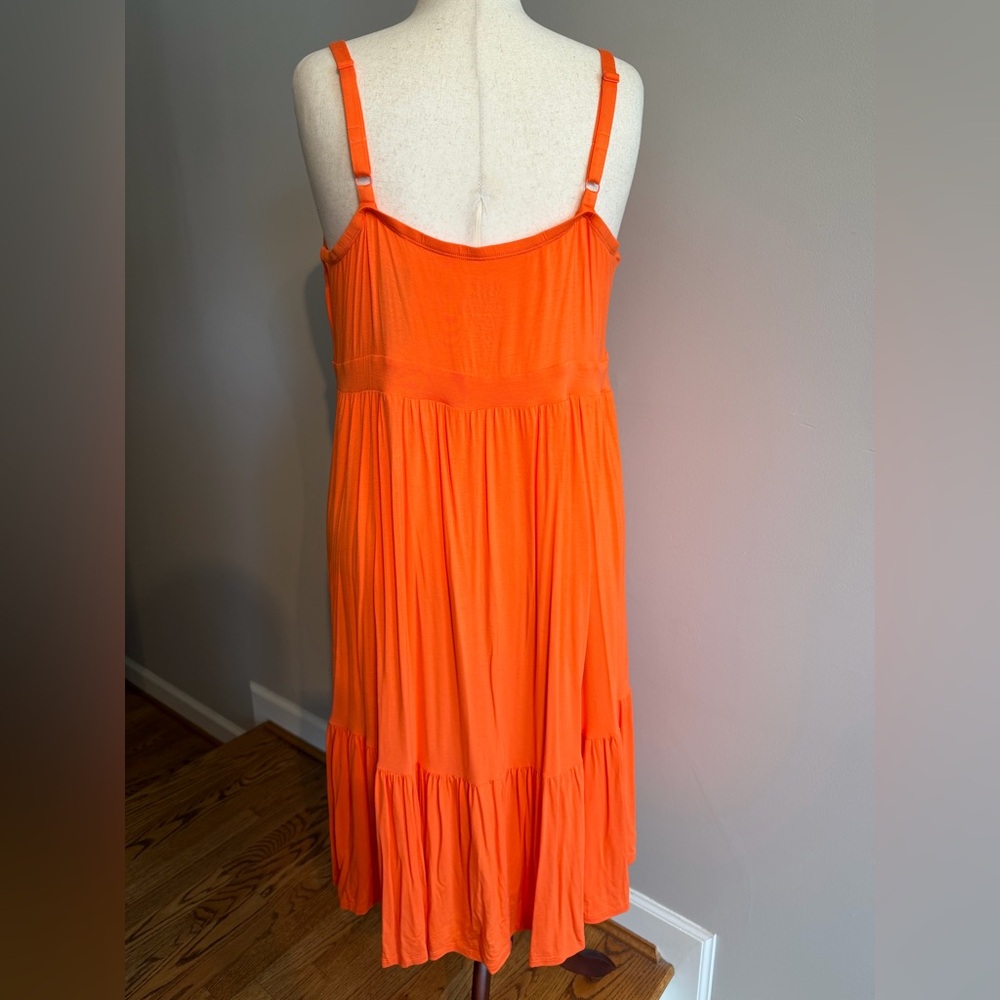 NWT Torrid Super Soft Tiered Dress Midi Dress - Torrid Size 3 (22-24, 3X) - Picture 9 of 15